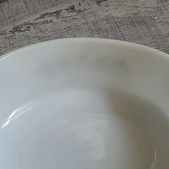 Anchor Hocking Fire King Milk Glass Meadow Green 1.5 QT Baking Dish Casserole - Picture 5 of 6